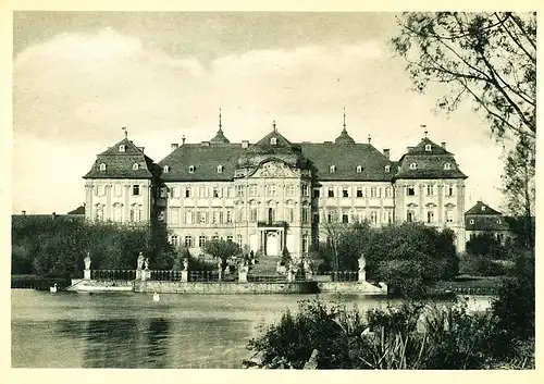 Schloss Werneck Front beim See ngl 109.729