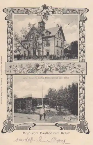 Gruß vom Gasthof zum Kreuz gl1916 84.906