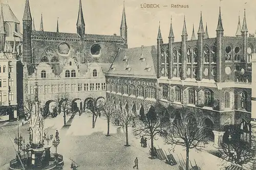 Lübeck Rathaus ngl 116.335