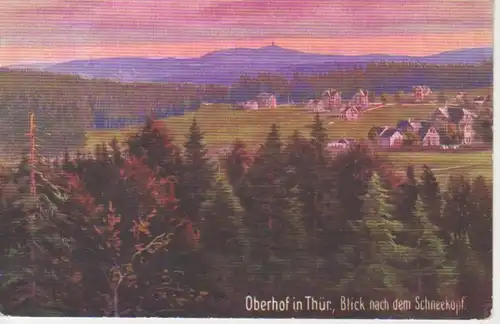 Oberhof Blick nach dem Schneekopf gl1927 89.330