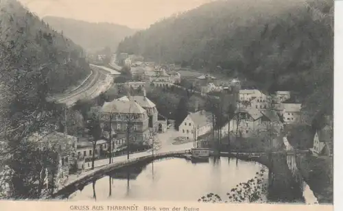 Gruß aus Tharandt Blick von der Ruine gl1911 86.647