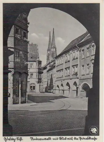 Görlitz Untermarkt feldpgl1940 84.648