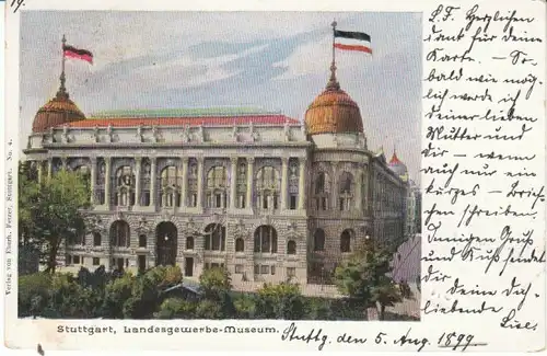 Stuttgart Landesgewerbe-Museum gl1899 26.290