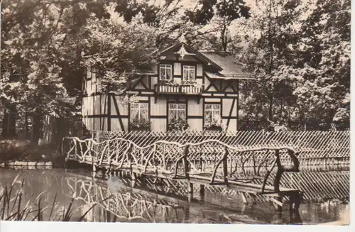 Greiz Schwanenhäuschen im Leninpark glca.1940 88.554