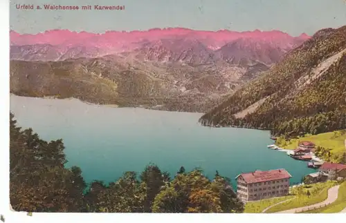 Urfeld am Walchensee mit Karwendel gl1911 25.209