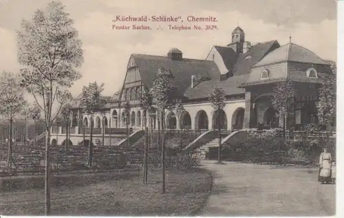 Chemnitz Küchwald-Schänke gl1914 84.657