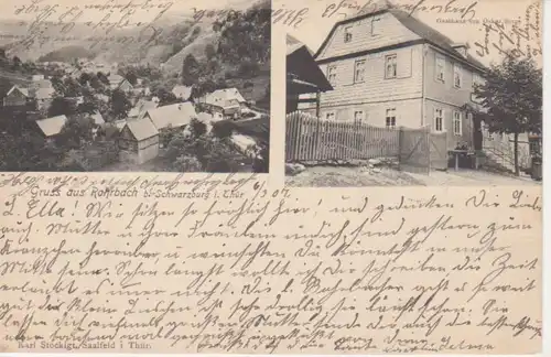 Rohrbach Gasthaus Oskar Sorge Panorama gl1907 88.750