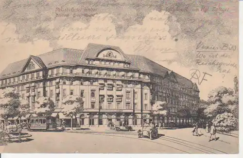 Dresden Palast-Hotel Weber gl1911 86.360