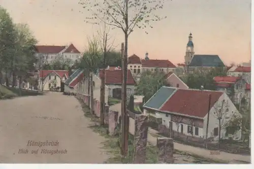 Königsbrück Blick auf Königsbrück ngl 85.135