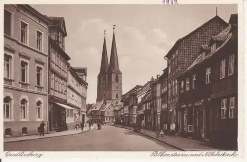 Quedlinburg Pölkenstraße Nikolaikirche ngl 91.795