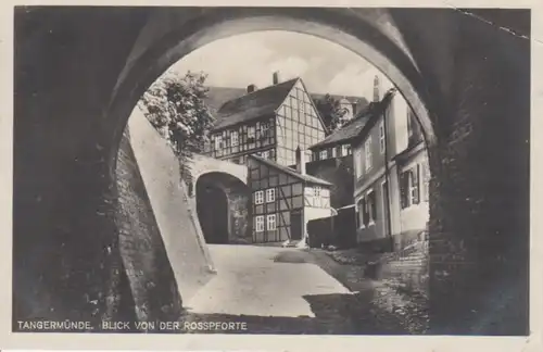 Tangermünde Blick von der Rosspforte gl1931 90.823