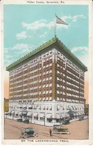 USA Scranton Pa. Hotel Casey ngl 25.447