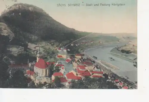 Königstein Stadt und Festung glca1920 84.862