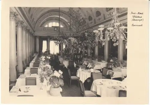 Wildbad Schwarzwald BadHotel Speisessaal gl19 26.447