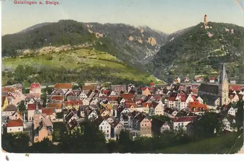 Geislingen a.St. Ortsansicht gl1911 25.834