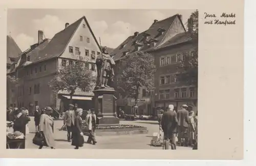 Jena Markt mit Hanfried gl1960 89.062