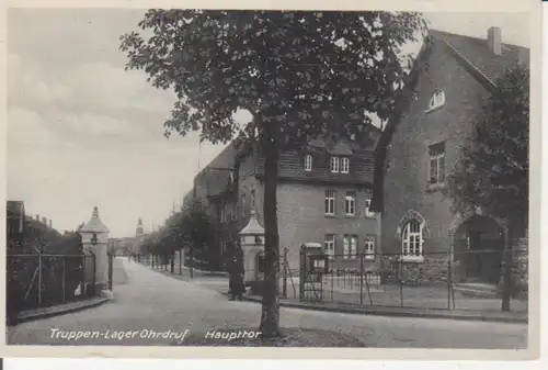 Ohrdruf Haupttor Truppenlager gl1934 90.284