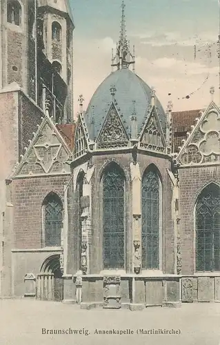 Braunschweig Annenkapelle (Martinikirche gl1914 116.833