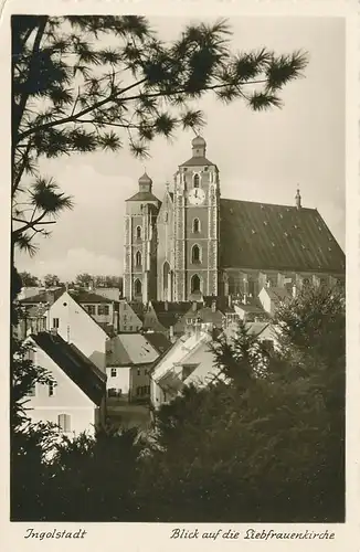Ingolstadt Blick auf die Liebfrauenkirche ngl 119.859