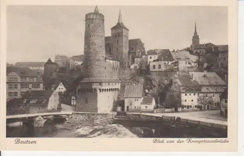 Bautzen Blick von der Kronprinzenbrücke ngl 85.961