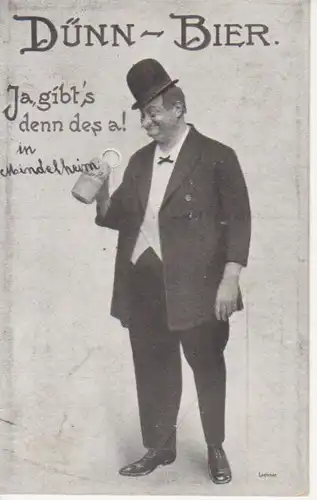 Dünn-Bier: Ja gibt’s denn des a gl1917 93.838