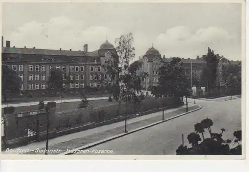 Bautzen Sedanstr. Husarenkaserne feldpgl1941 85.887