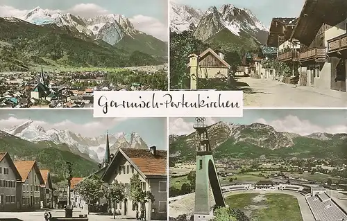 Garmisch-Partenkirchen Teilansichten ngl 128.044