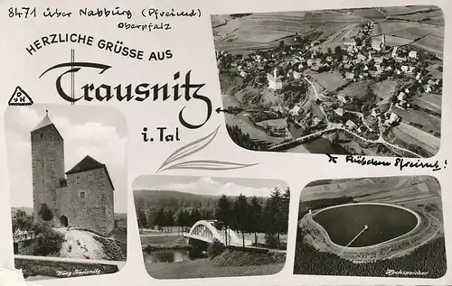 Trausnitz Teilansichten Panorama ngl 120.693