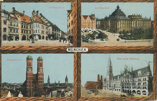 München Innenstadtansichten glca.1920 124.097