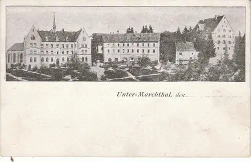 Untermarchtal um 1900 ngl 25.734