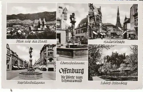 Offenburg Schwarzwald Mehrbildkarte ngl 26.141
