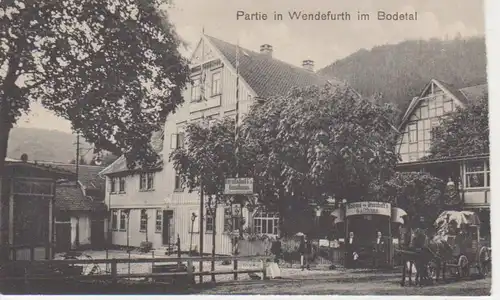 Wendefurth/Bodetal Hotel Pension Grasshoff ngl 91.015