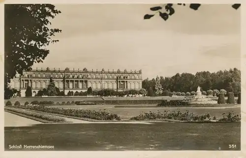 Schloss Herrenchiemsee gl1938 109.723