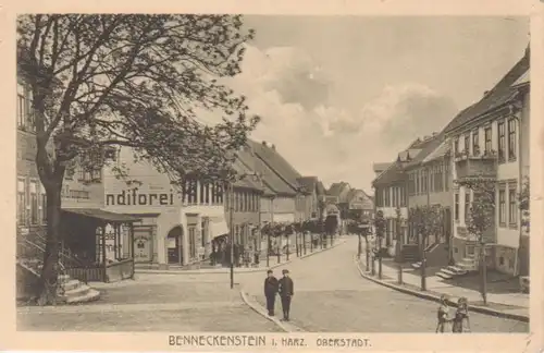 Benneckenstein Straßenpartie Oberstadt ngl 91.048