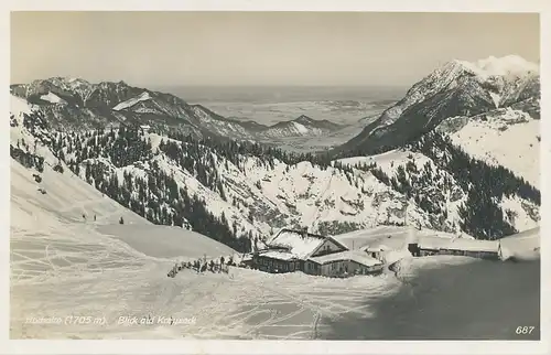 Garmisch Hochalm Blick auf Kreuzeck ngl 128.084