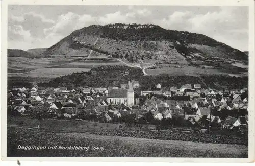 Deggingen mit Nordalbberg gl1936 25.805