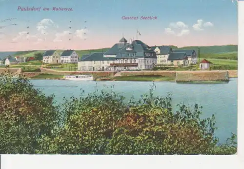 Paulsdorf Gasthof Seeblick gl1927 86.726