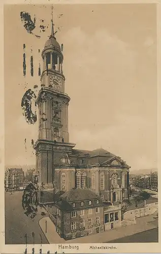 Hamburg Michaeliskirche gl1919 115.826