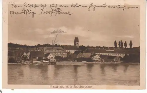 Hagnau Bodensee Teilansicht gl1923 25.854