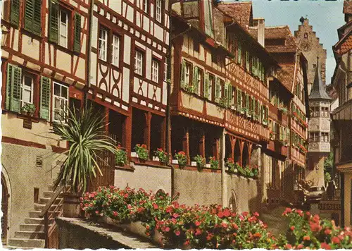 Meersburg Bodensee An der Steige gl1962 28.653