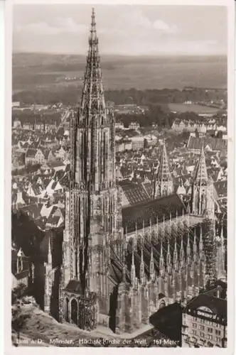 Ulm a.D. Münster Strähle-Luftbild ngl 25.618