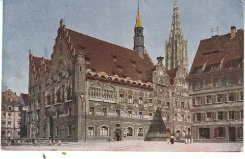 Ulm a.D. Rathaus gl1928 26.305