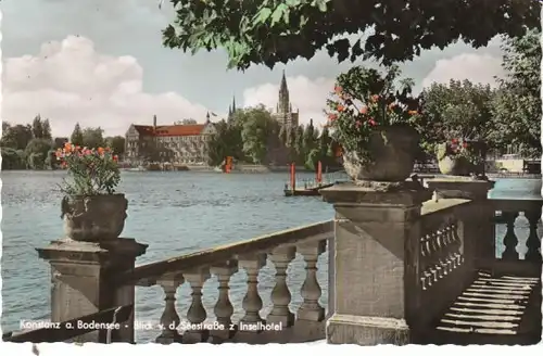 Konstanz Bodensee Seestraße >Inselhotel gl1961 25.887