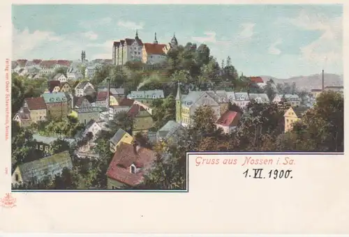 Gruß aus Nossen Teilansicht ngl 85.020