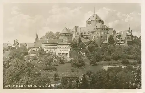 Bergisches Land Schloß Burg ngl 114.533