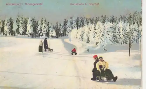 Oberhof Rodelbahn gl1911 89.284