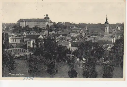 Weißenfels Stadtpanorama gl1934 92.367