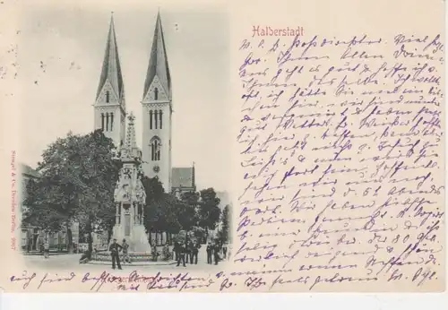 Halberstadt Kriegerdenkmal gl1901 90.991