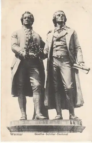 Weimar Goethe-Schiller-Denkmal ngl B4467