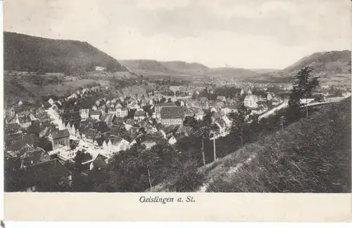 Geislingen a.St. Alte Gesamtansicht gl1907? 25.846